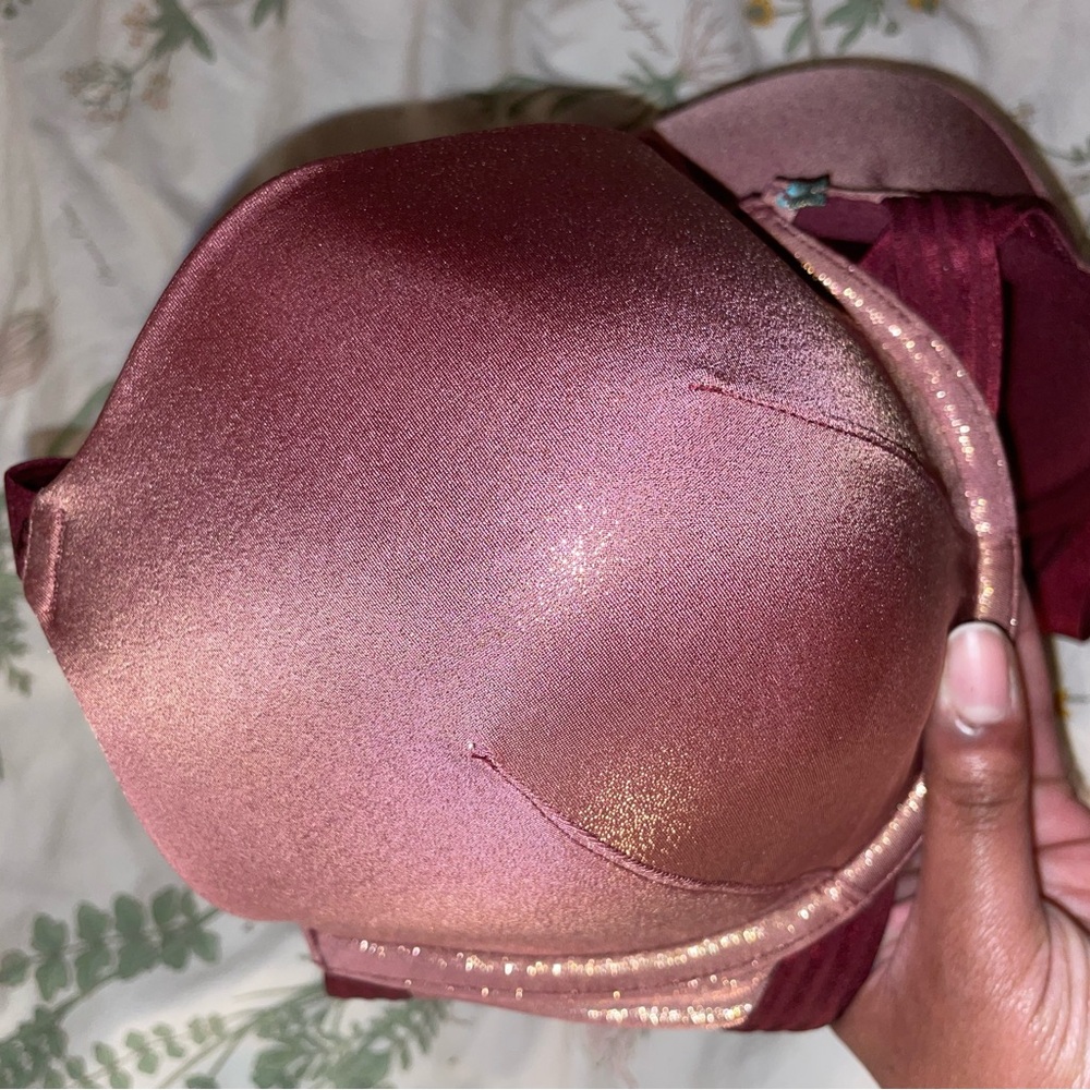 Shimmery T-Shirt Padded Bra - Picture 4 of 4